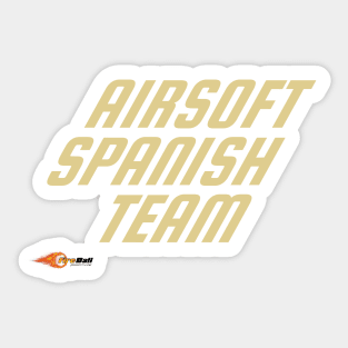 Airosft Spanish Team Sticker